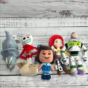 Disney Parks Toy Story Plush Lot of 5